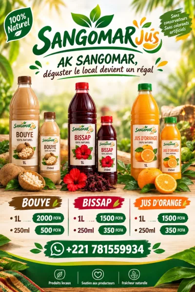 Boutique Sangomar Jus