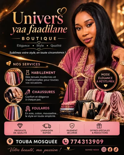Boutique Univers YaaFadilane