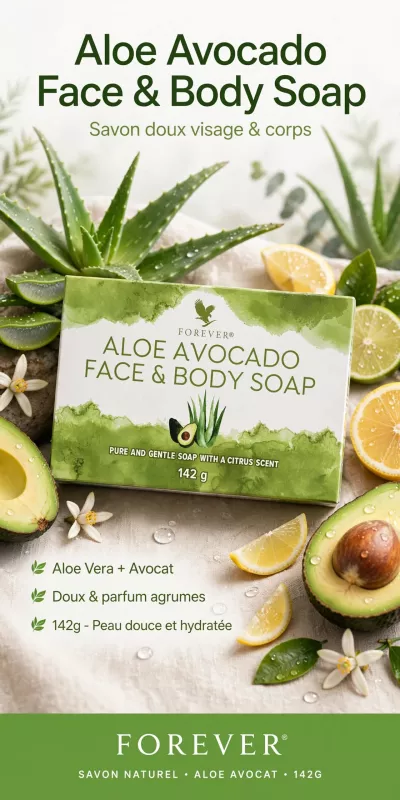Aloe Avocado Face & Body Soap
